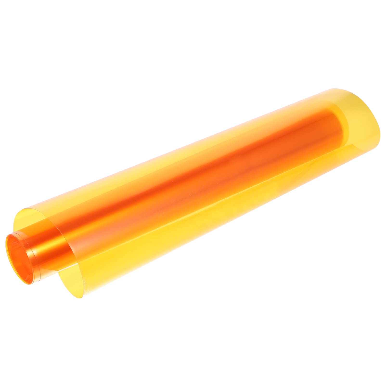 High-Performance Car Headlights & Tail Lights - LED Fog Lights with Orange Vinyl Tint Stickers for Enhanced Visibility & Style - Perfect for Night Driving, Off-Road Adventures & Car Customization