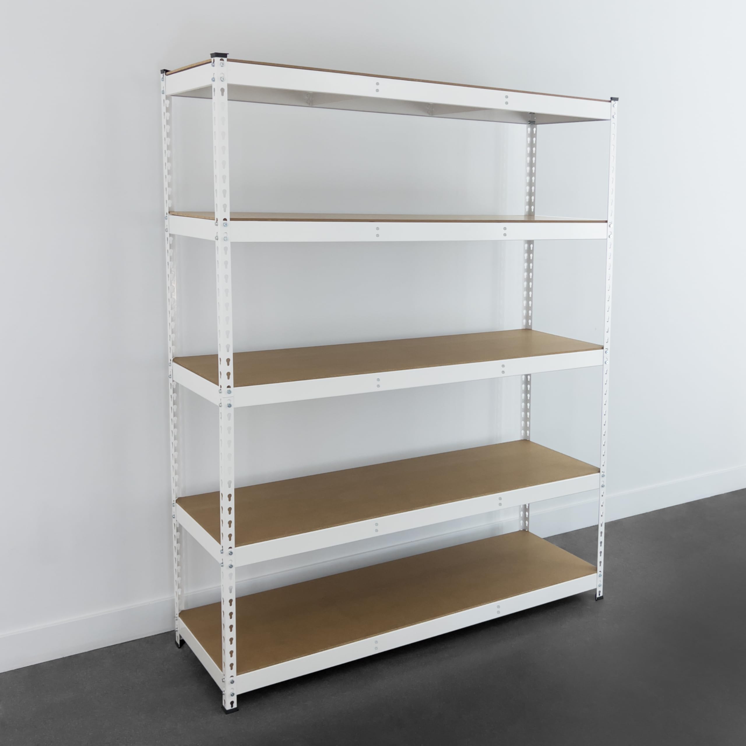 MonsterRax 5-Tier Heavy Duty Steel Garage Shelving - 18