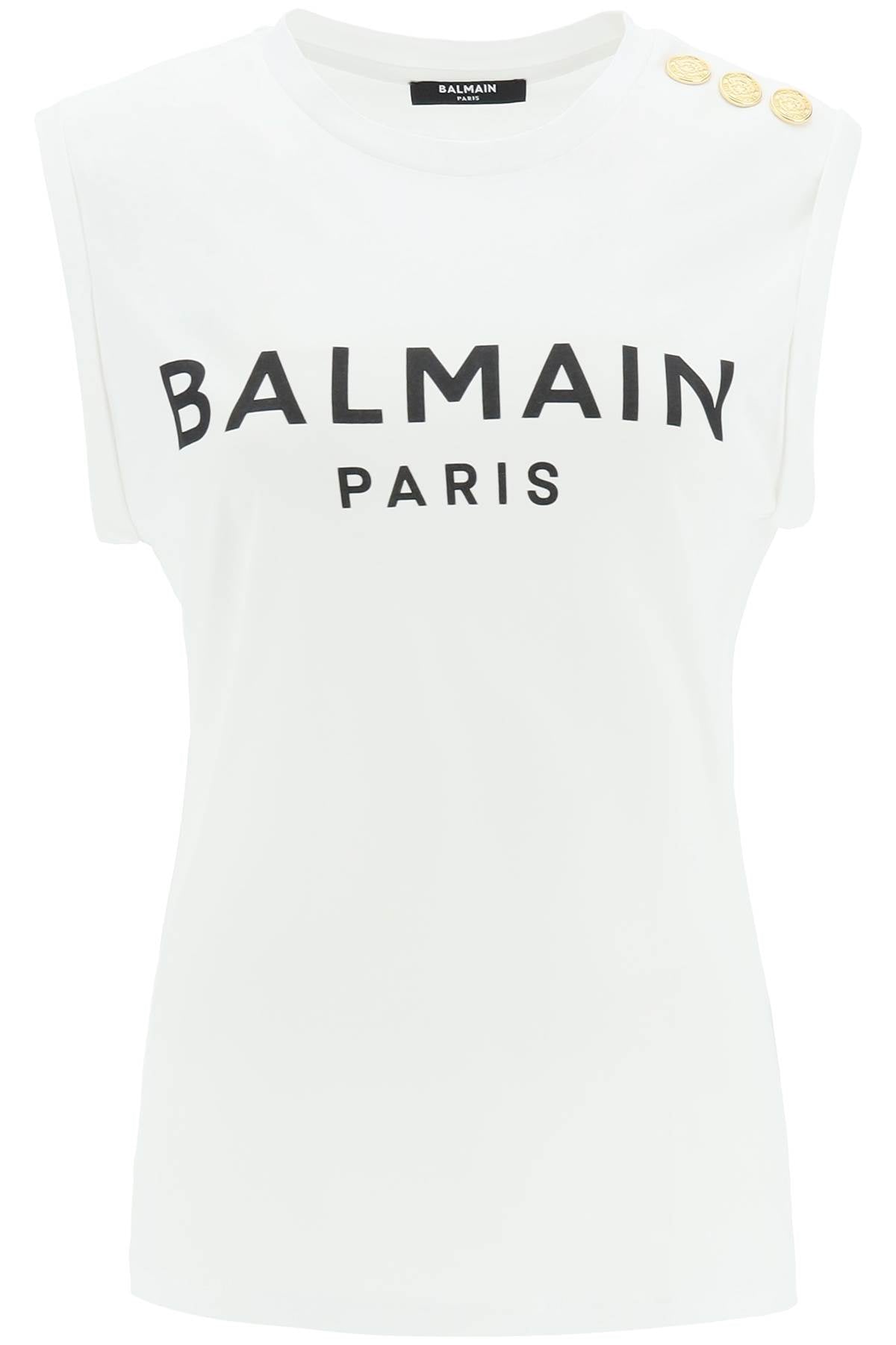 Balmain Logo Button-Up Shirt for Women - Stylish Designer Blouse for Casual & Evening Wear