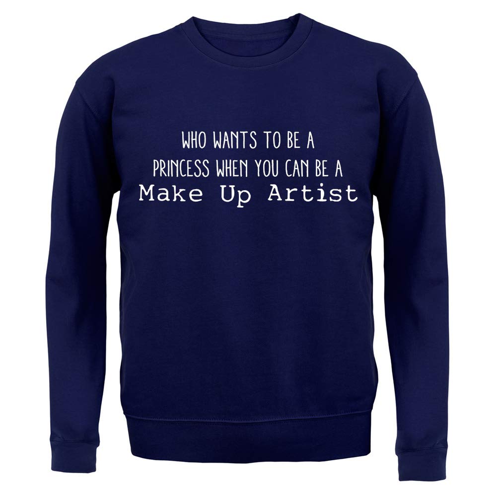 Unisex Crewneck Sweater - Cute Makeup Artist Graphic Sweatshirt for Women & Men | Perfect for Cosmetology Students, Birthday Gifts & Casual Wear