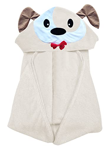Organic Bamboo Baby Hooded Towel - Ultra Soft Hypoallergenic for Newborns | Perfect Baby Shower Gift for Boys & Girls | Bath Time Essential