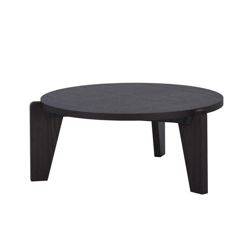 Gueridon Coffee Table - Small Round Side Table for Living Room, Bedroom, or Office - Perfect for Coffee, Books, and Decor