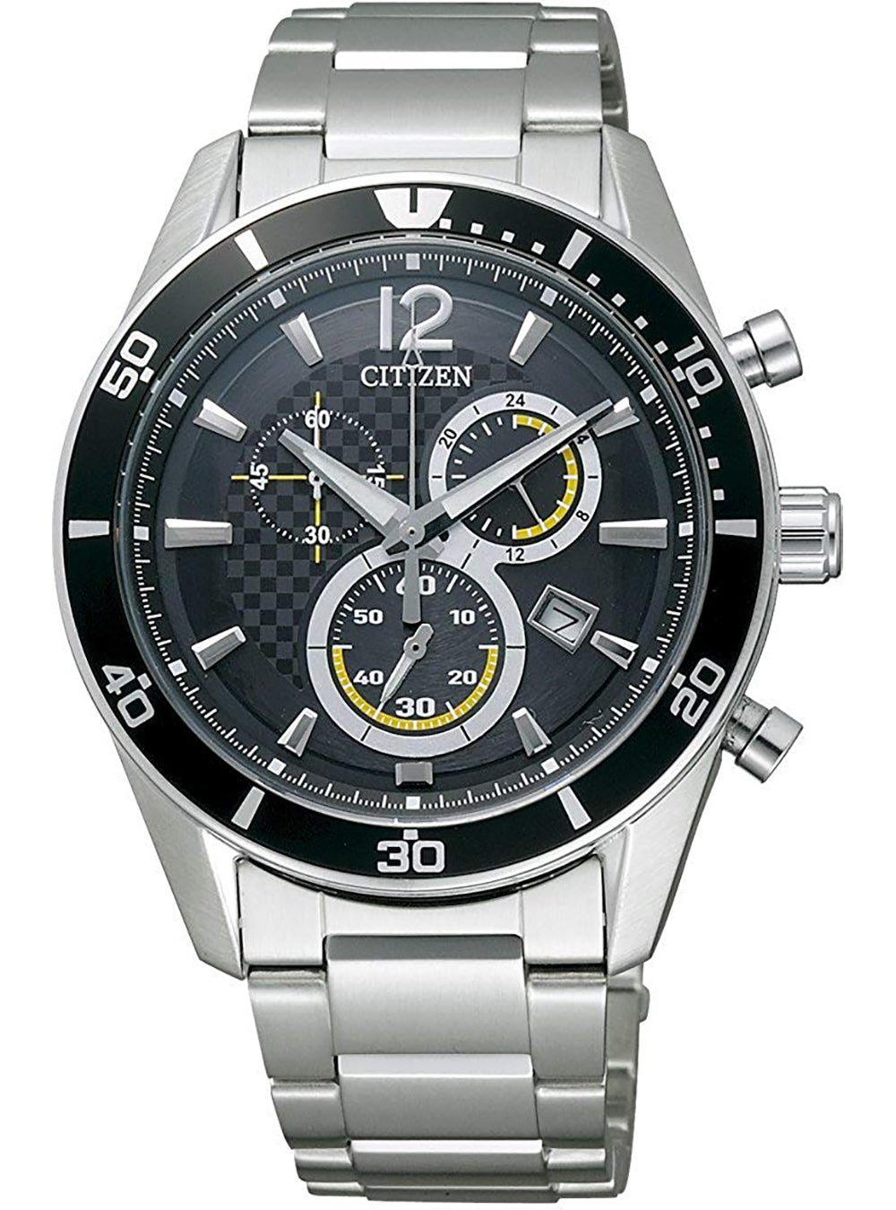 CITIZEN Eco-Drive VO10-6742F JDM Men's Watch - Solar Powered, Stainless Steel, Water Resistant - Perfect for Business, Casual & Outdoor Activities