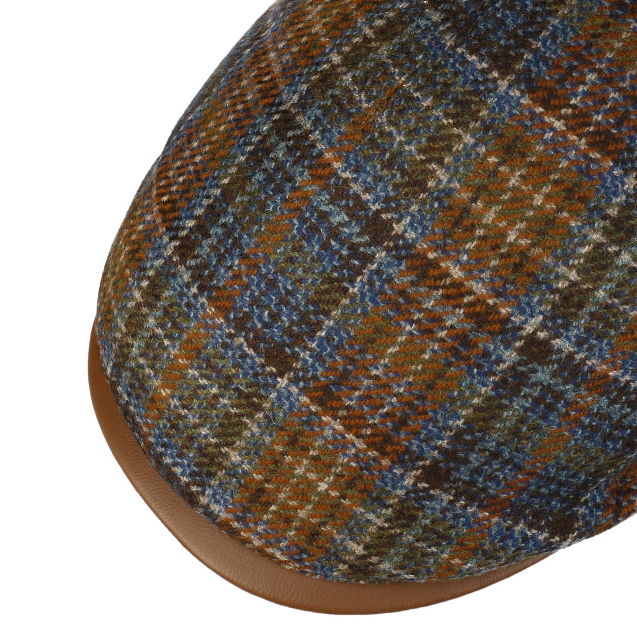 Mayser Marzio New Check Flat Cap - Stylish Wool Blend Men's Hat for Casual & Outdoor Wear