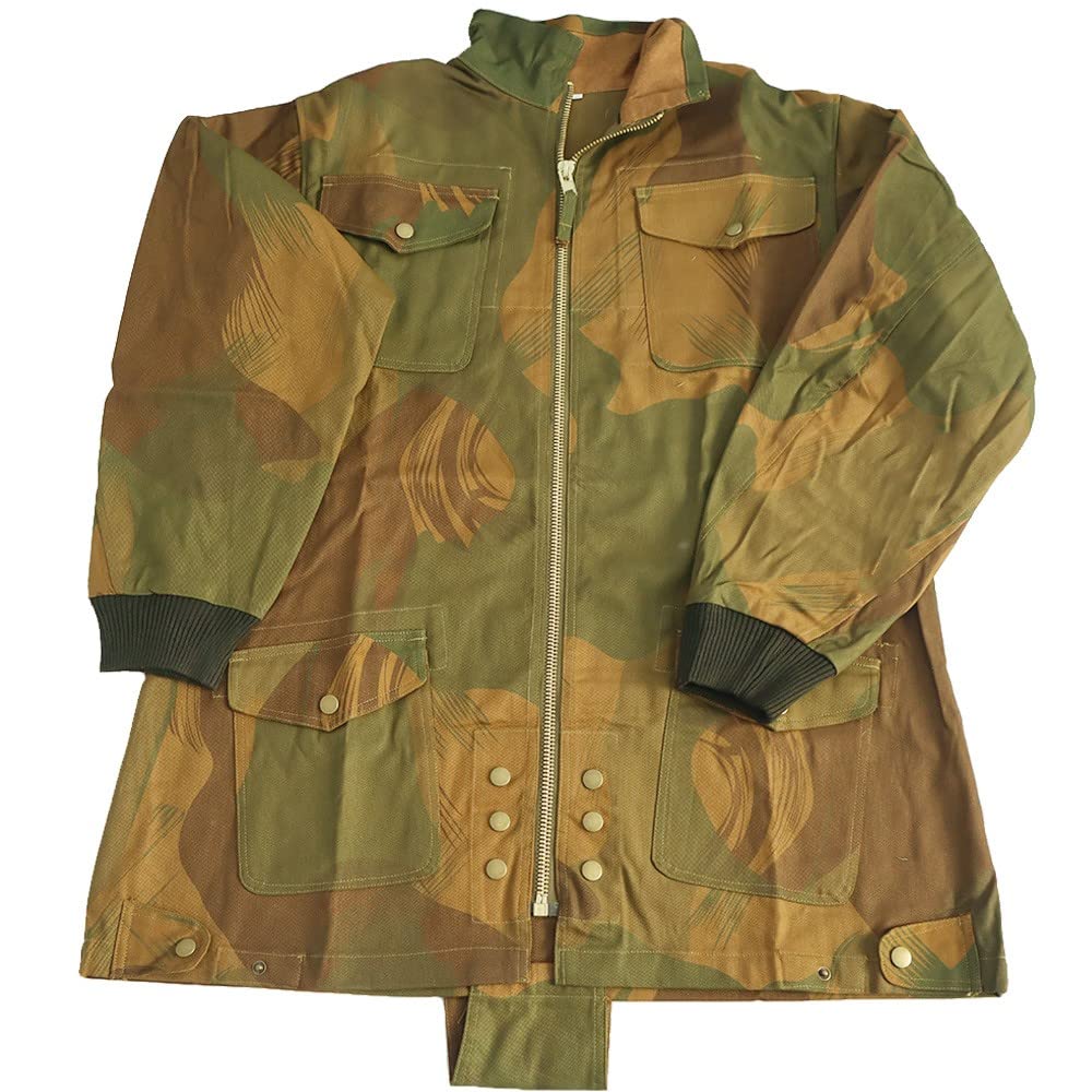Vintage Denison Jacket - WWII British Army Paratrooper Replica Coat for Outdoor Enthusiasts & Military History Buffs | Perfect for Reenactments, Cosplay & Cold Weather Adventures