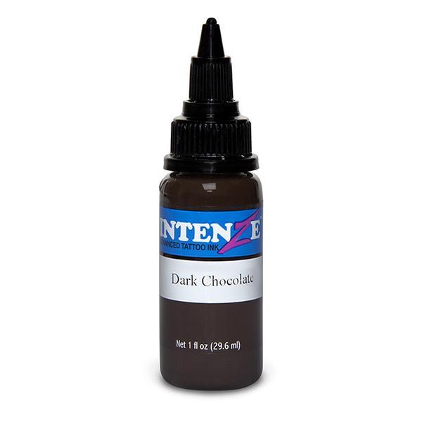 Premium Intenze Dark Chocolate Tattoo Ink - Professional, Vegan & Safe for All Skin Tones | Ideal for Tattoo Artists & Body Art Enthusiasts