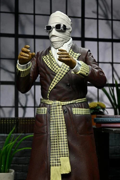 NECA Ultimate Invisible Man Action Figure - Color Version | Universal Monsters Collectible | Perfect for Display & Horror Movie Fans