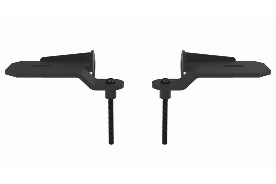 Jeep Gladiator JT Mojave & Wrangler JL 392 KC HiLiTES A Pillar Light Mount Set - Heavy Duty Off-Road LED Light Brackets for Enhanced Night Driving & Adventure