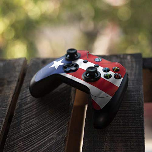 Skinit Custom Decal Gaming Skin for Xbox One Elite Controller - Puerto Rico Flag Design | Durable Vinyl Wrap for Enhanced Grip & Protection | Perfect for Gaming Enthusiasts & Collectors