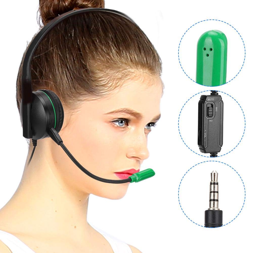 Premium Gaming Headset with Noise Cancellation - High-Fidelity Sound, Lightweight & Comfortable Over-Ear Design for PC, Laptop, Tablet - Perfect for Online Gaming, Remote Work & Office Use