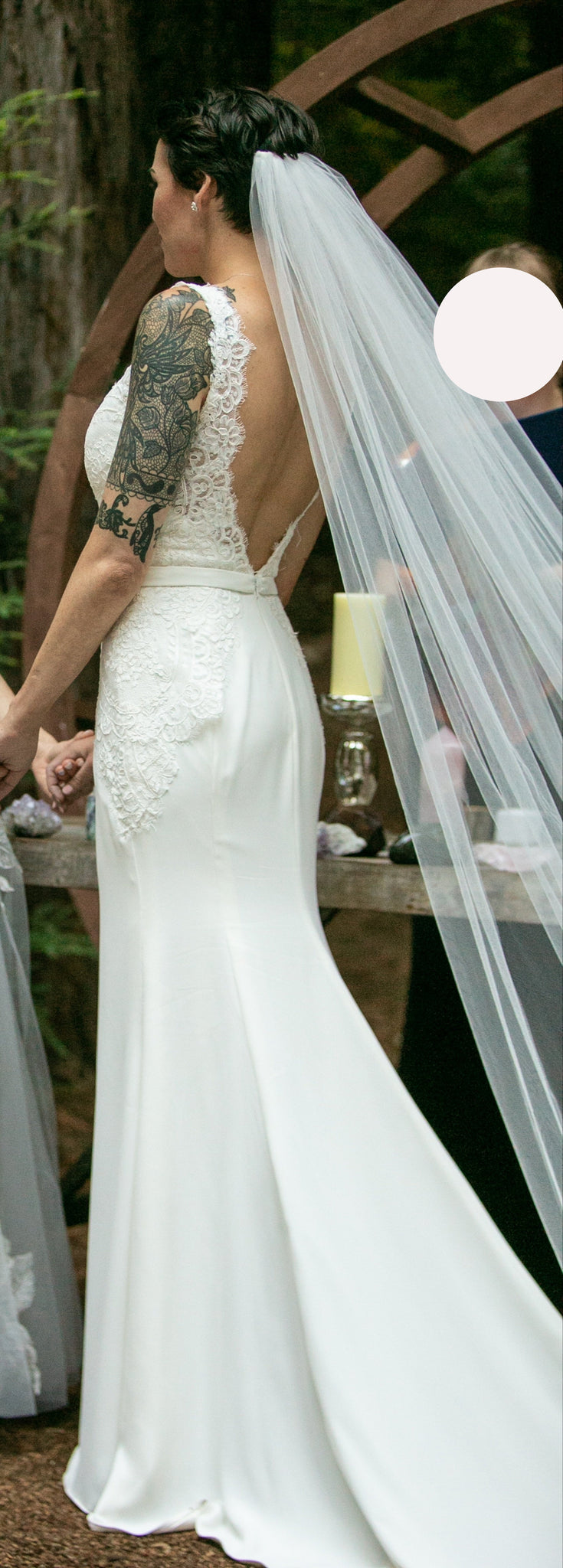 Willowby Lief Lined Gown - Elegant Floral Wedding Dress for Brides & Formal Events - Perfect for Beach Weddings, Vow Renewals & Evening Galas