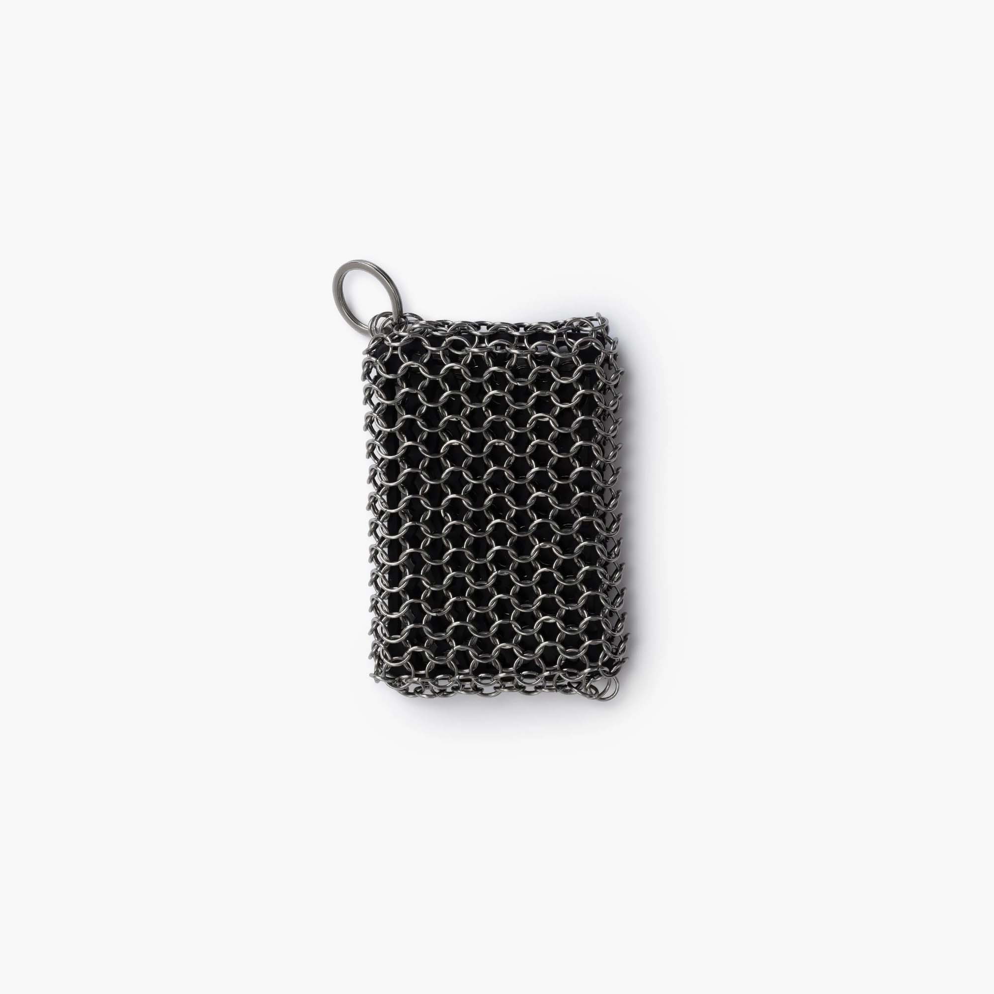 Premium Stainless Steel Scrubber for Pots and Pans - Heavy Duty Cleaning Mesh Scrubber Pad - Rustproof & Durable Kitchen Scrubber for Stubborn Stains - Perfect for Grills, Ovens, Cookware and More