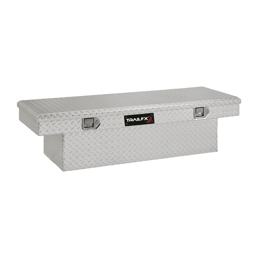 TFX Toolbox TrailFX 110511 54-Inch Single Lid Crossover Tool Box - Durable Storage for Truck Beds, Work Sites & Outdoor Adventures