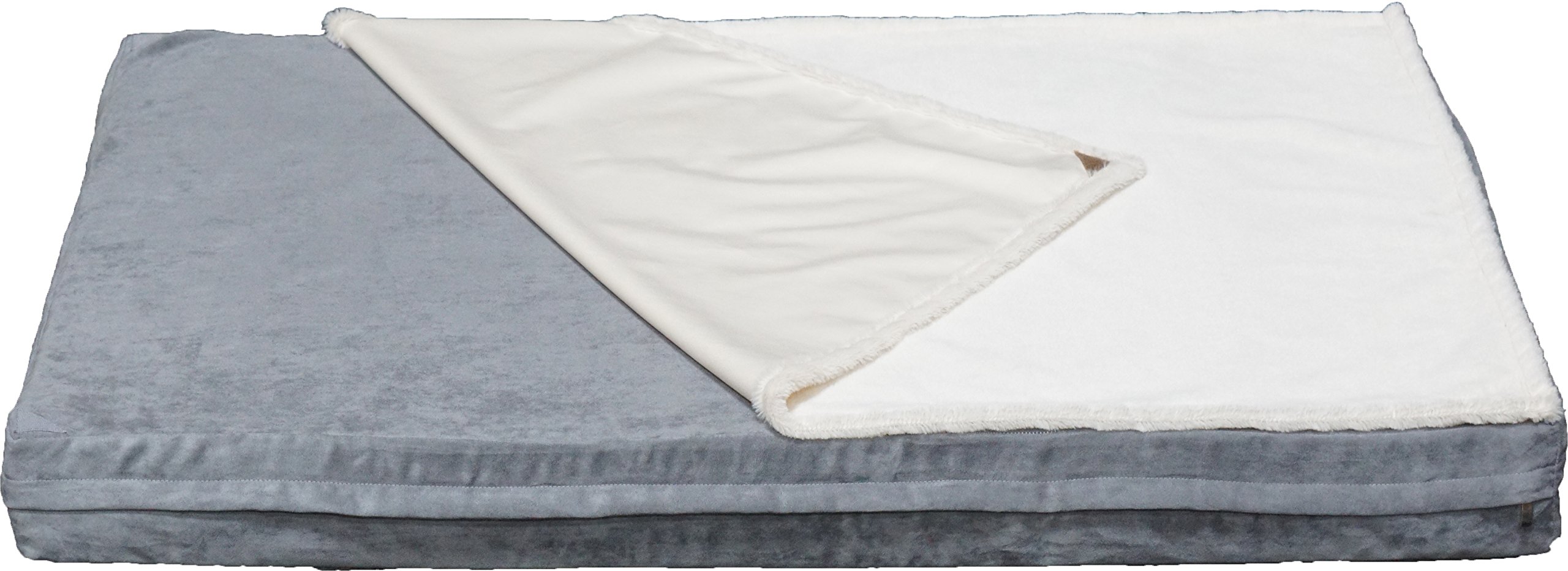 Premium Orthopedic Memory Foam Dog Bed - Small to XXL Sizes with Removable Denim Cover & Waterproof Liner + Free Bonus Case - Ideal for Joint Pain Relief & Comfortable Sleeping for Pets at Home