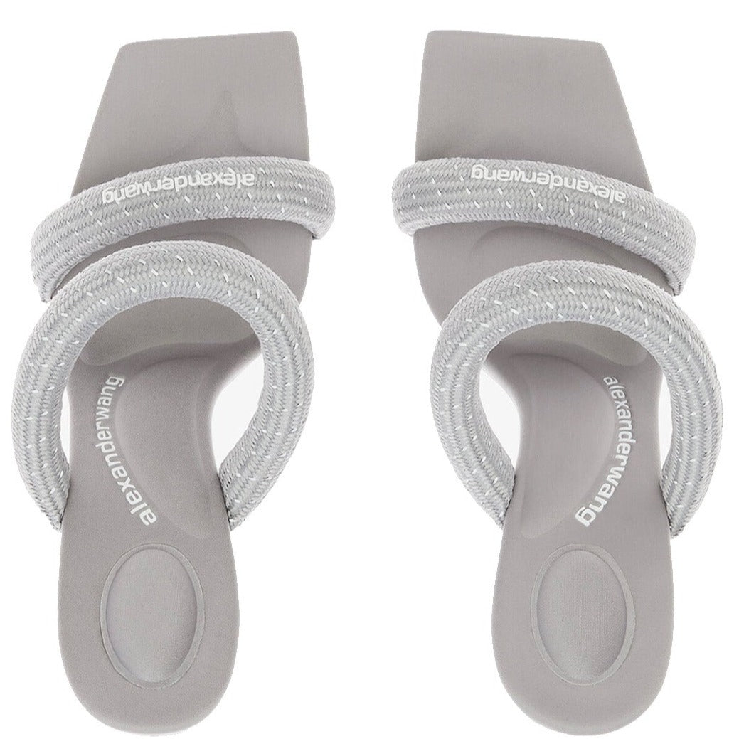 Alexander Wang Julie Logo Heels - Women's Luxury Designer High Heel Pumps for Parties, Weddings & Evening Events