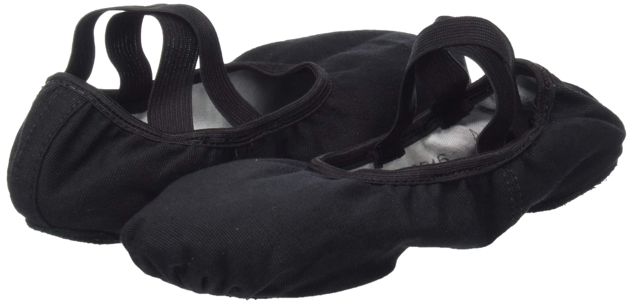 Women's Ballet Shoes for Wide Feet - Black Size 4.5 Big Kid | Comfortable Dance Shoes for Ballet Class, Recital & Practice