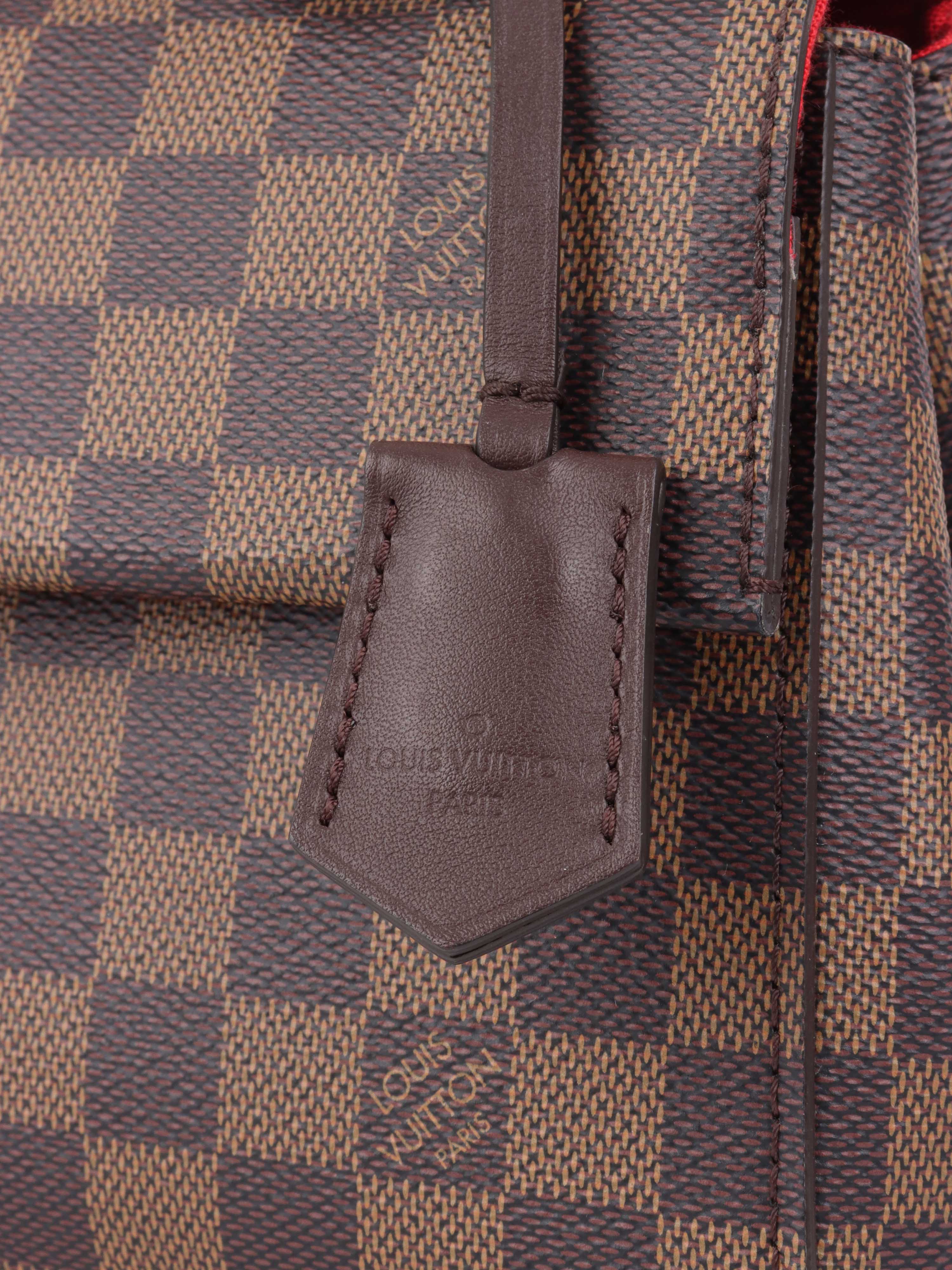 Louis Vuitton Damier Ebene Mini Cluny Crossbody Bag - Luxury Leather Handbag for Women, Perfect for Everyday Use & Special Occasions