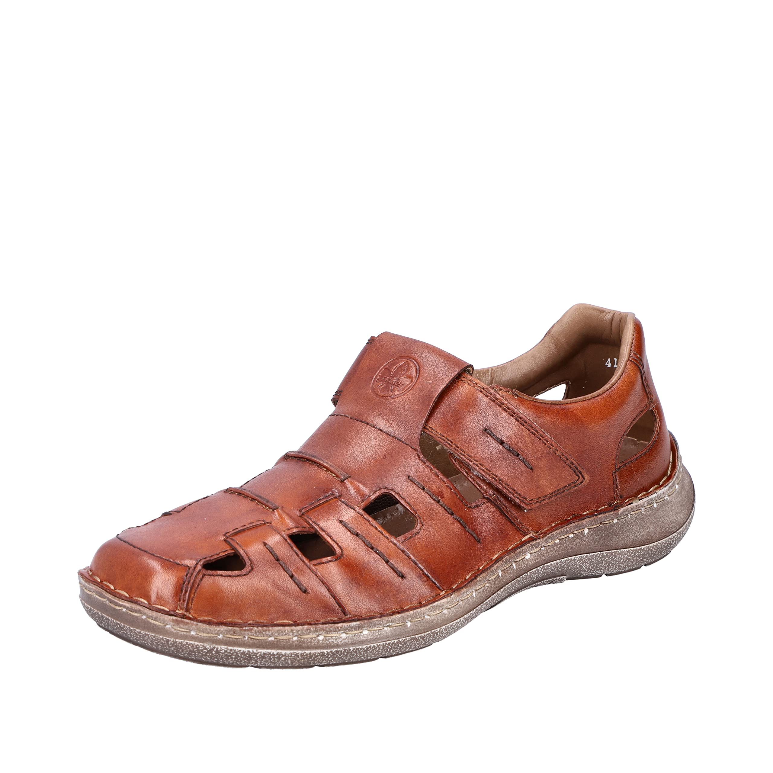 Rieker Men's Comfortable Loafers - Slip-On Casual Shoes for Business & Leisure - Lightweight & Breathable for All-Day Wear