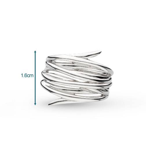 Helix Wrap Grande Ring - Stainless Steel Cartilage Earring for Women & Men - Perfect for Helix, Conch, and Tragus Piercings - Great for Everyday Wear, Parties, and Gifts