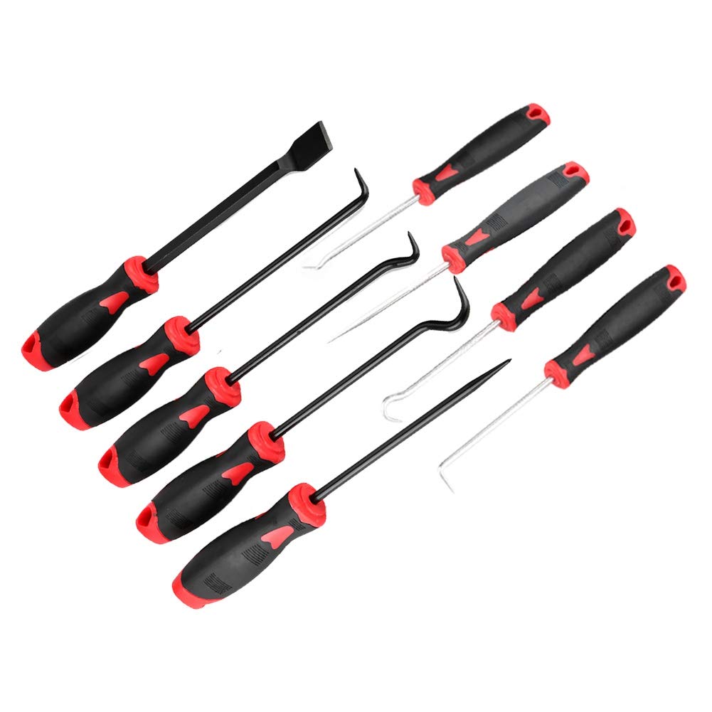 9-Piece Car Oil Seal Removal Tool Kit - Precision Automotive Pick & Hook Set for O-Ring, Seal Puller, Scraper - Essential for Car Maintenance & Engine Repair (Ideal for Mechanics & DIY Auto Enthusiasts)