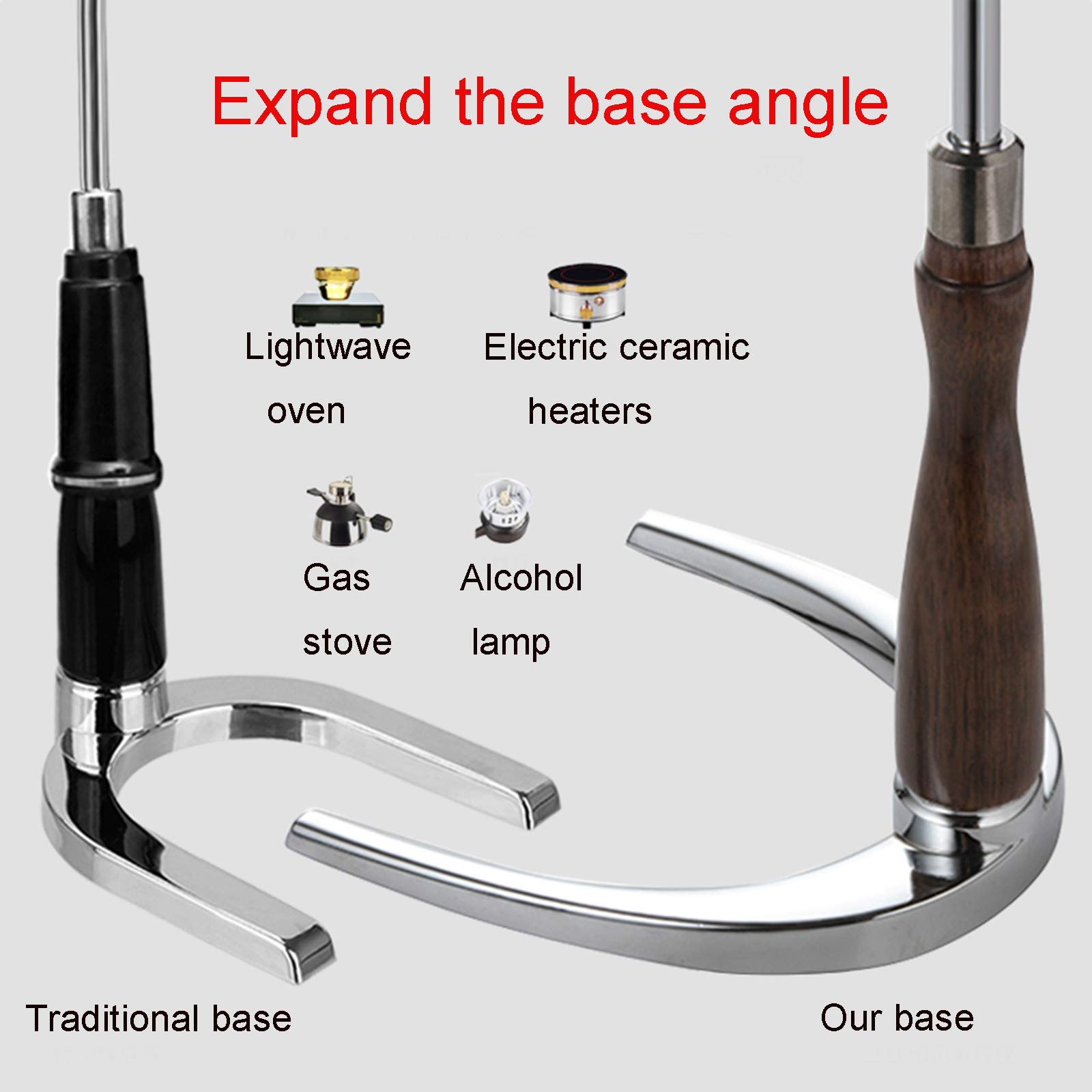 Premium Syphon Vacuum Coffee Maker - 3-5 Cup Handcrafted Glass Coffee Brewer with Heat-Resistant Borosilicate Glass - Perfect for Home Brewing, Specialty Coffee Shops & Gift Giving