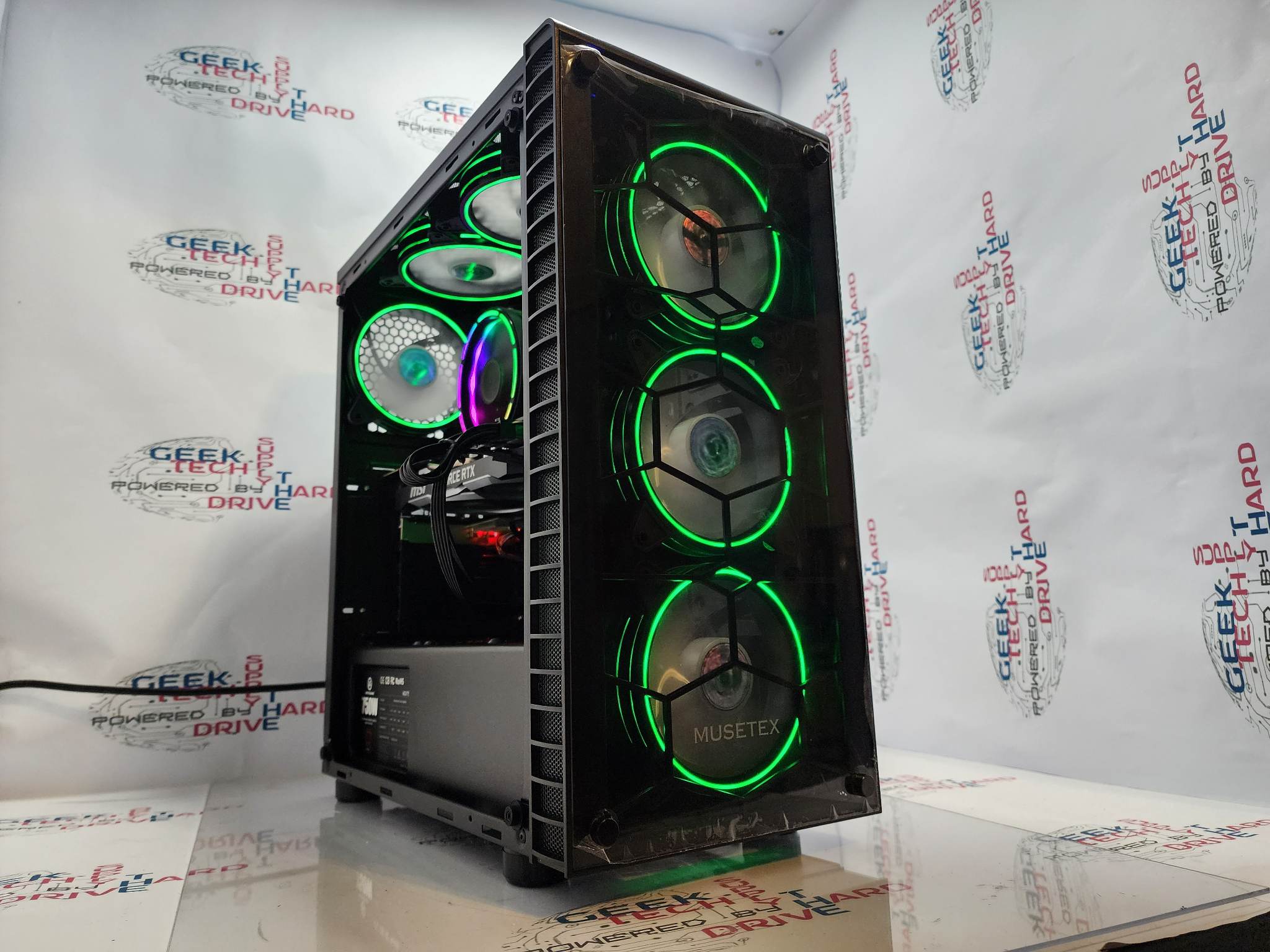 Pinnacle Gaming PC Desktop Computer - Intel Core i5, NVIDIA RTX 3060 Ti, 500GB/1TB/2TB SSD, 16GB/32GB DDR5 RAM (Model G06S6 B H6) - Perfect for 4K Gaming, Streaming & VR