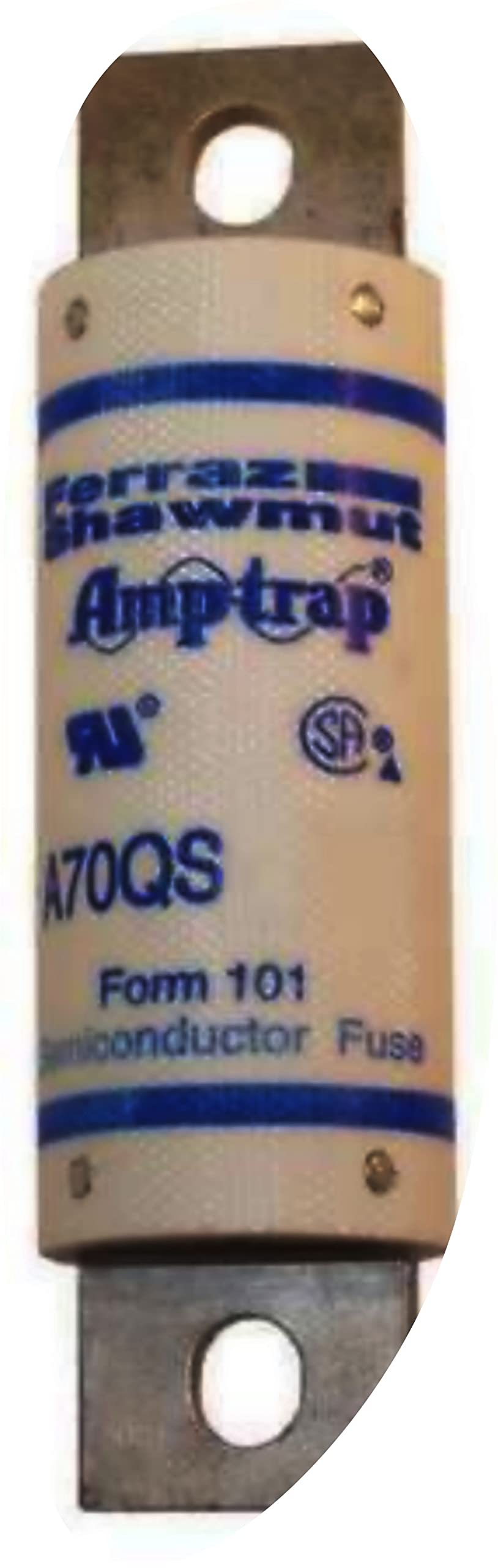 125A Fast Acting Fuse A70q125-4 - Circuit Protection for Home Appliances, Electronics & Power Tools - Perfect for Electrical Panels, HVAC Systems & Industrial Equipment