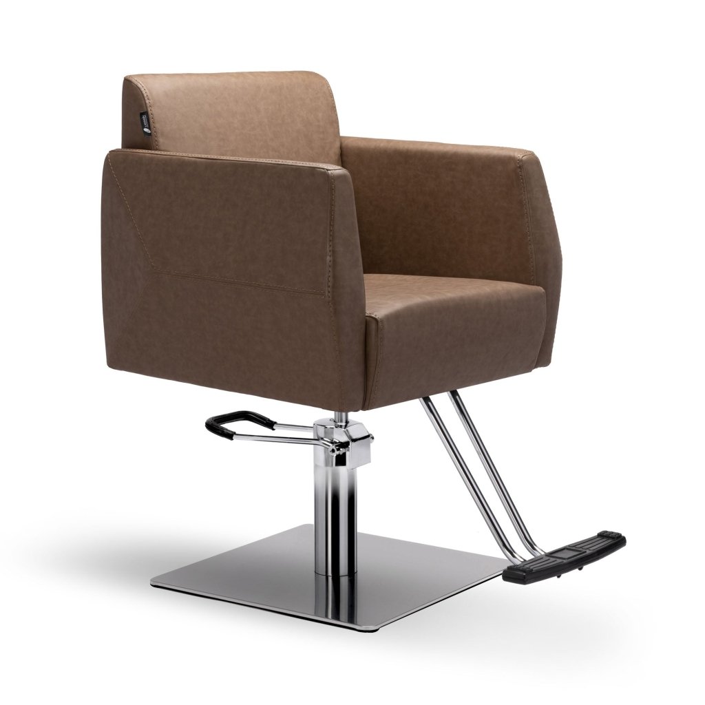 Lanvain® Lea Styling Chair 108 - Professional Salon Hairdressing Chair with Adjustable Height & 360° Swivel - Perfect for Hair Salons, Barbershops & Home Styling Stations