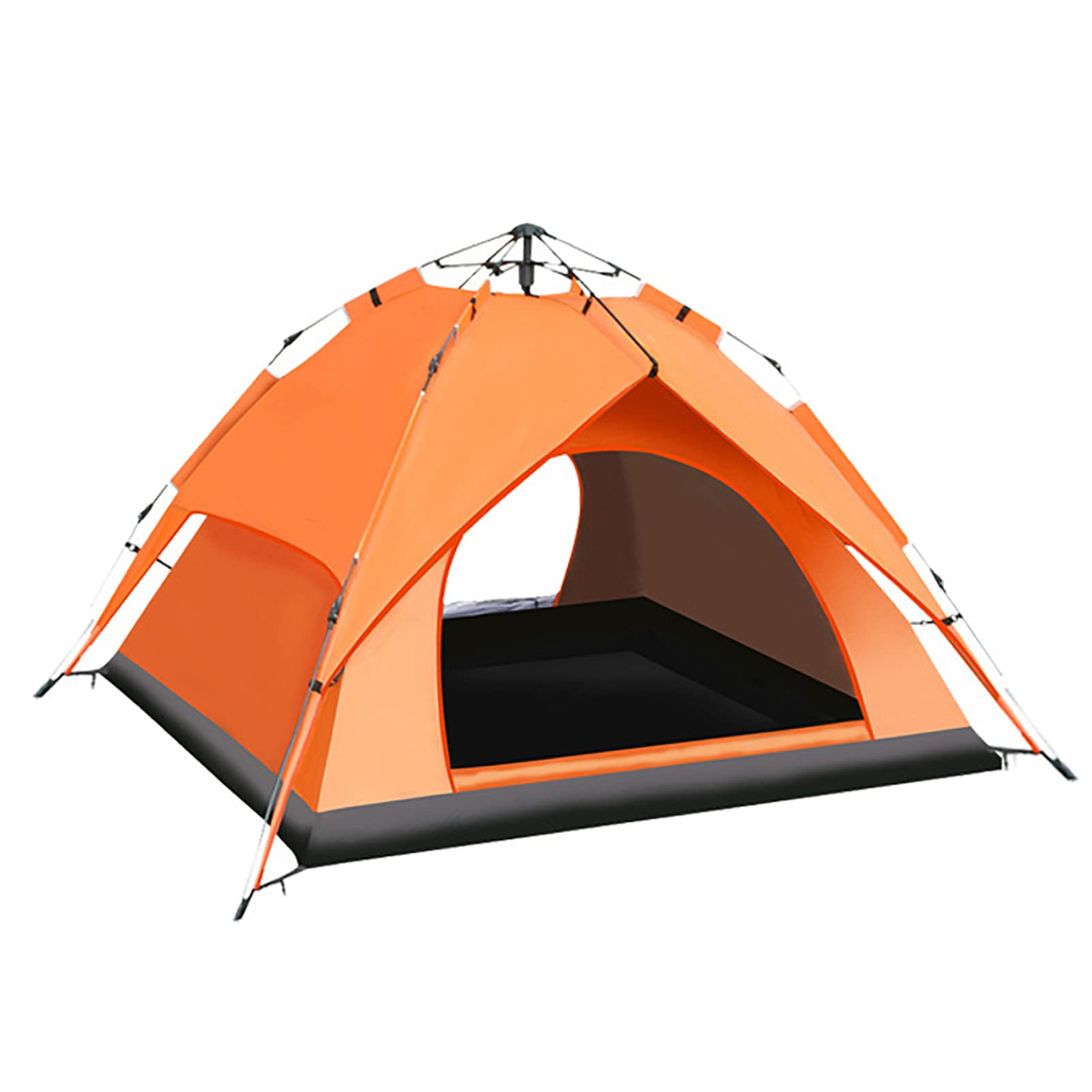 3 Person Double Layer Waterproof Dome Tent - Automatic Pop Up Backpacking Tent with Carry Bag - Sun Shelter for Beach & Weatherproof Camping - Perfect for Hiking, Travel & Outdoor Adventures