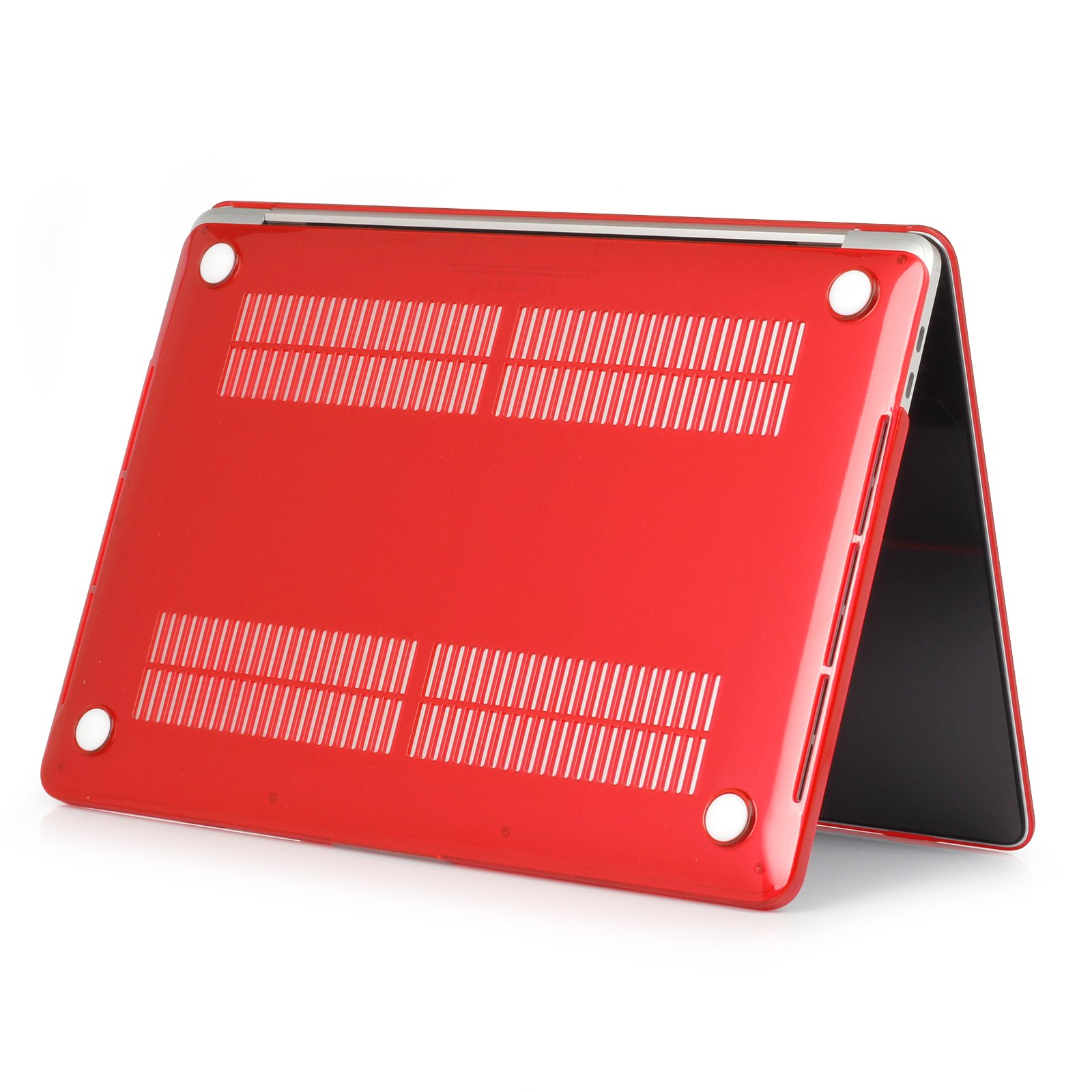 Ultra-Slim Anti-Scratch Hard Plastic Protective Case Cover for MacBook Pro 15.4 inch (Model A1707) - Red | Lightweight Durable Shell for MacBook New Pro 15.4
