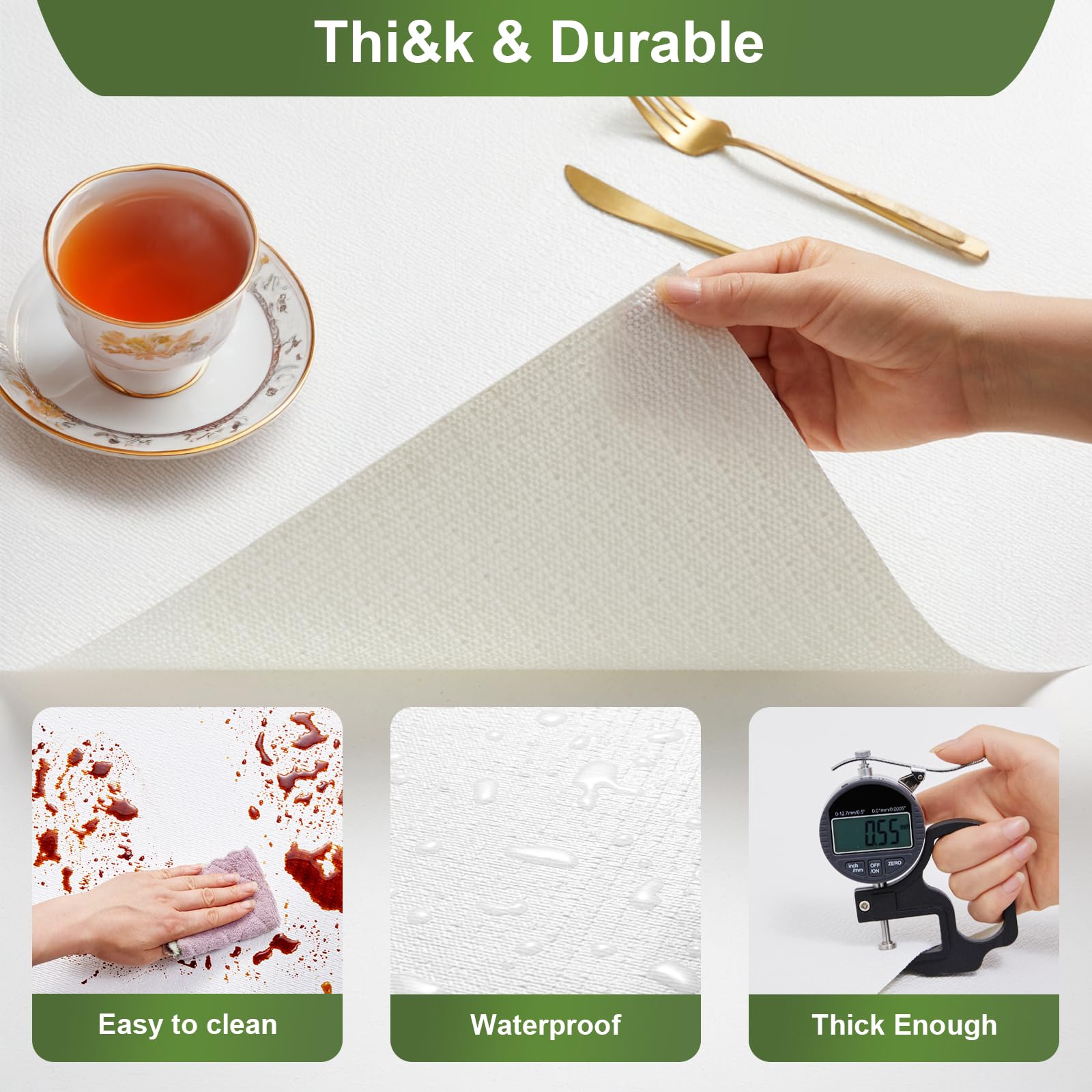 Non-Slip Thickened Moriah Shelf Liner - 12