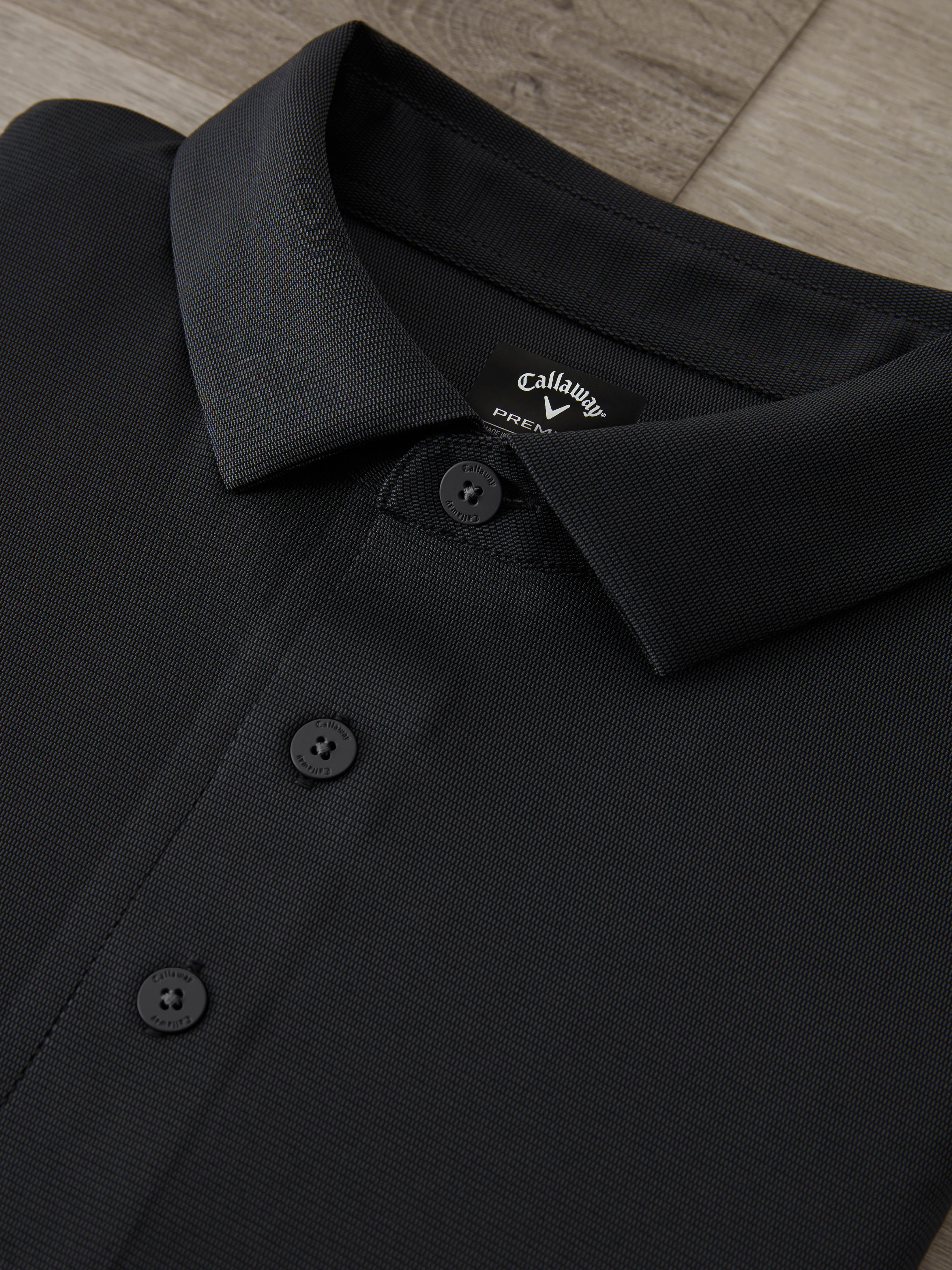 Premium Men's Jacquard Golf Polo Shirt - Breathable & Moisture-Wicking for Comfort on the Course | Perfect for Golf, Casual Wear & Outdoor Activities