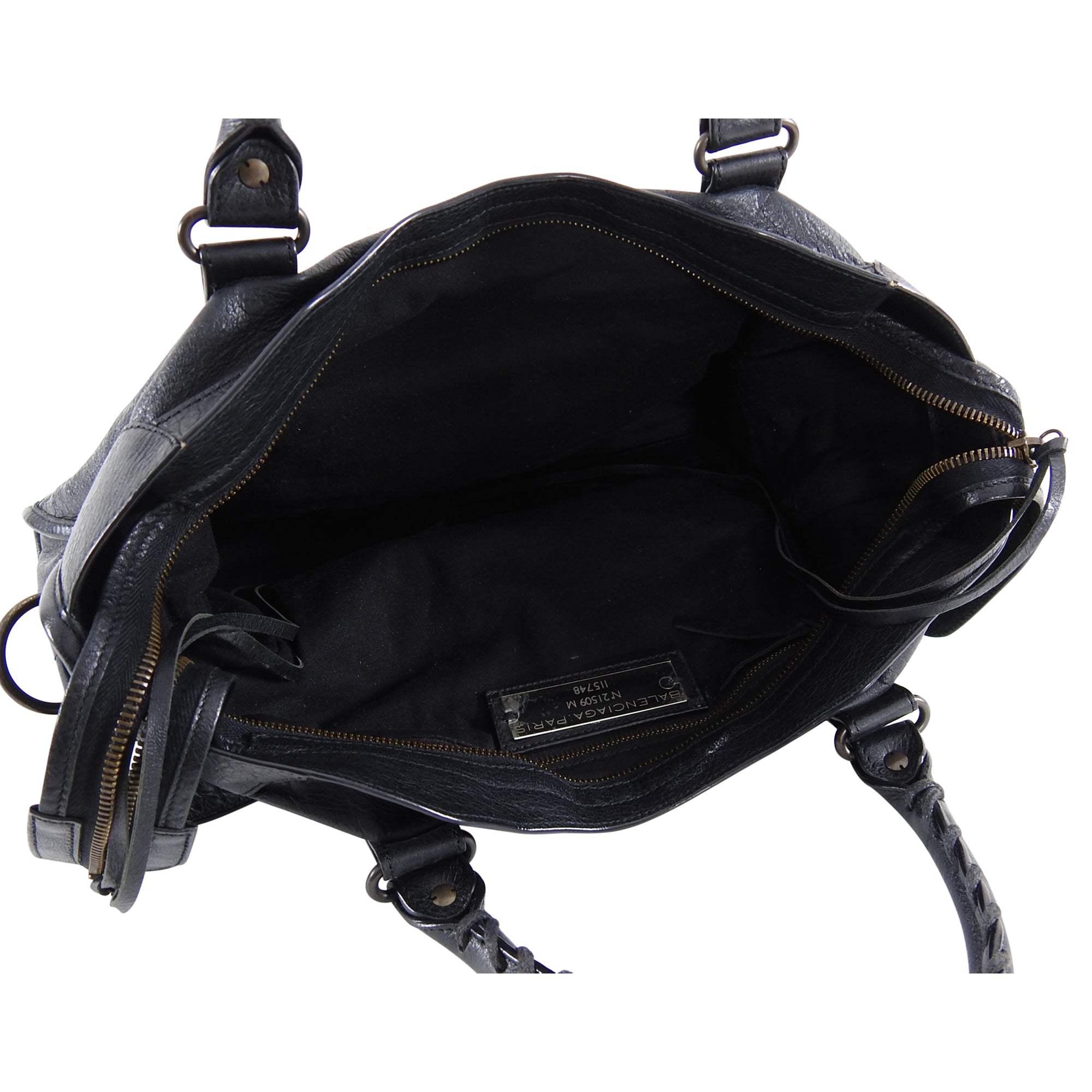 Balenciaga Black Classic Motocross City Bag - Luxury Designer Handbag for Women, Perfect for Daily Use, Work & Travel | Stylish Crossbody Shoulder Bag