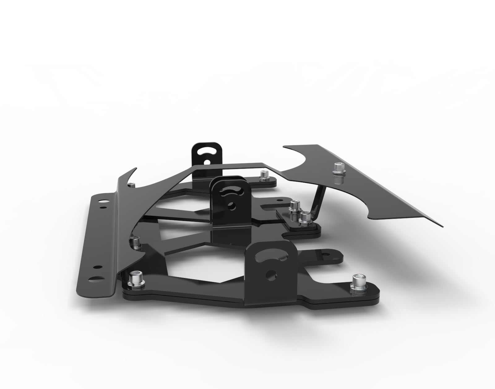 Baja LP6 Headlight Bracket for 2015-2023 Harley Davidson Road Glide | Compatible with Baja Lighting LP6 LED Lights | Upgrade Motorcycle Lighting for Night Rides & Off-Road Adventures