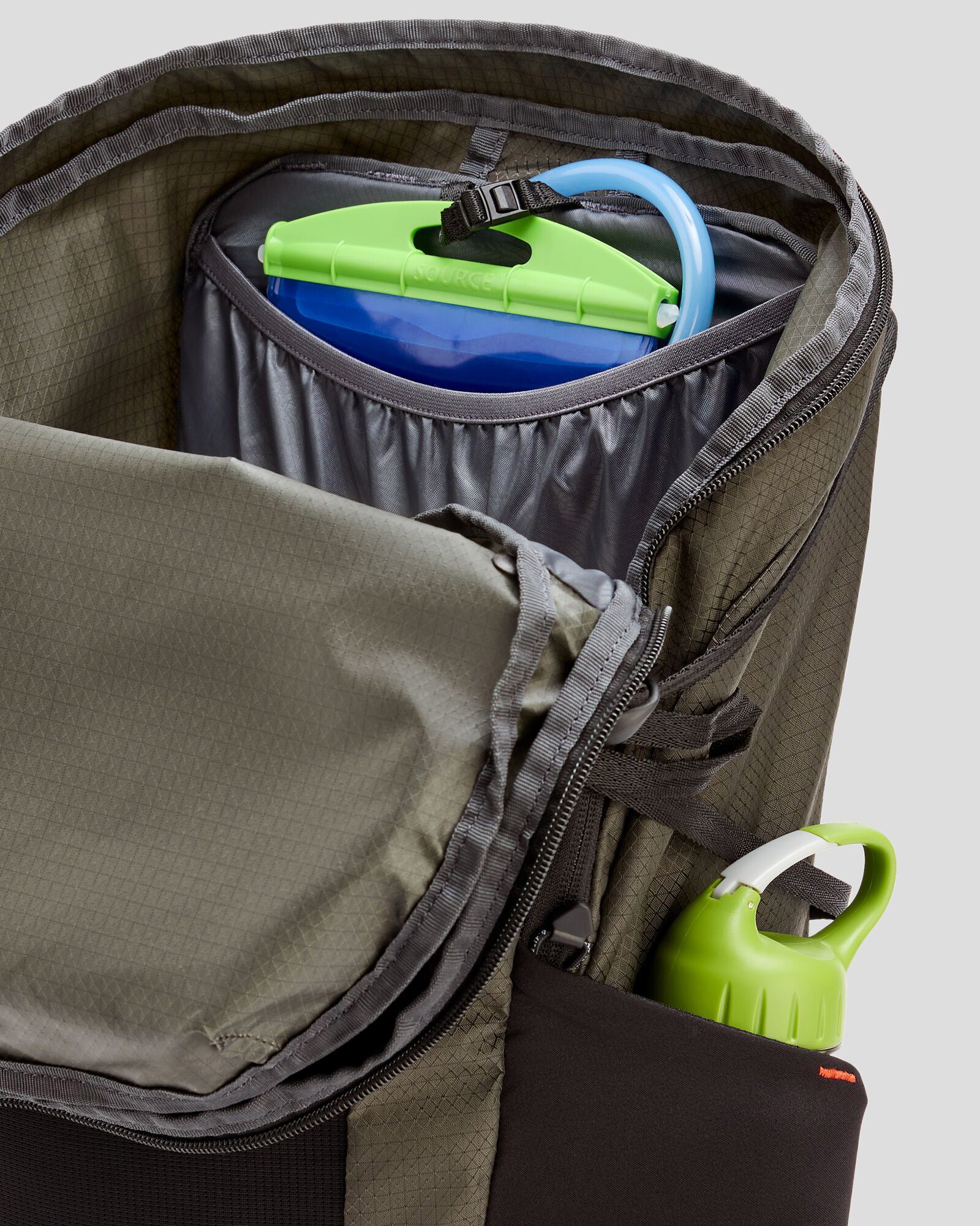 Valorous Pack 38L Dark Moss - Durable Hiking Backpack for Outdoor Adventures, Camping & Travel