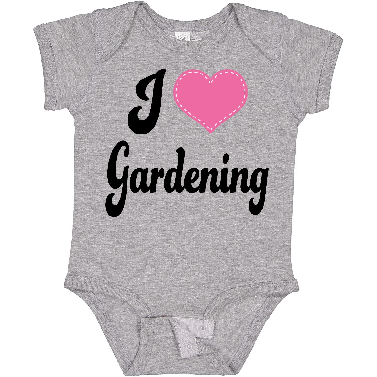 Inktastic Gardener I Love Gardening Baby Bodysuit - Cute Organic Cotton Onesie for Infants & Toddlers - Perfect for Gardening, Outdoor Play & Family Photos
