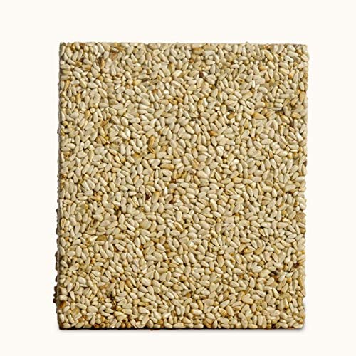 Mr. Bird 4-Pack Safflower Feast Large Wild Bird Seed Cake - 1 lb. 15 oz. - Premium Bird Food for Cardinals, Finches & Wild Birds - Perfect for Backyard Bird Feeders & Nature Lovers