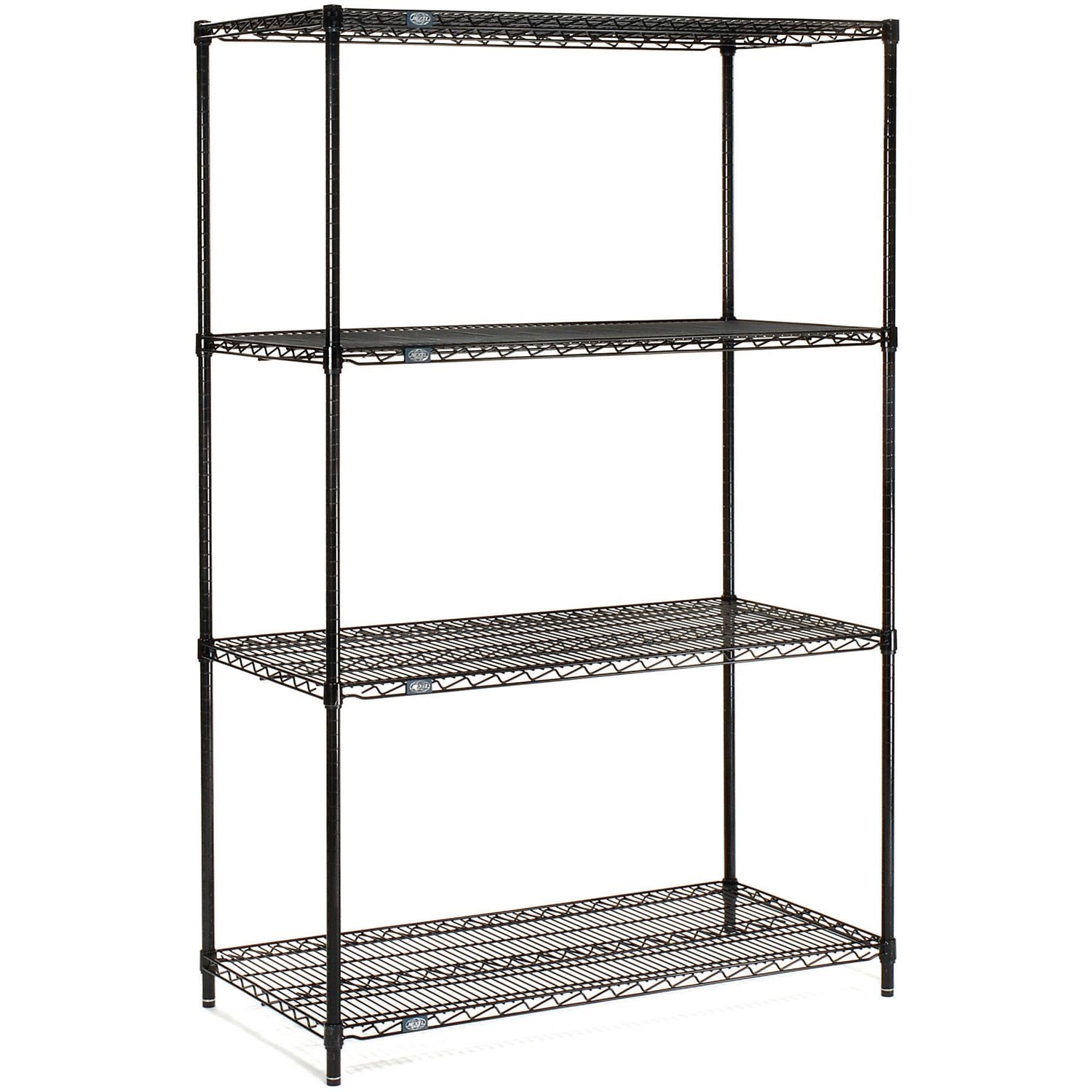 Nexel 4-Tier Adjustable Wire Shelving Unit - 24