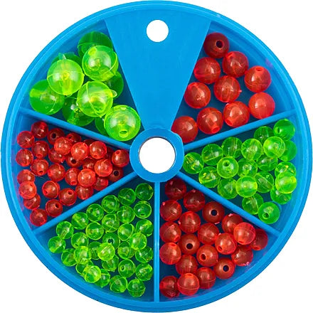 Danielson Beads Dial Box Assortment - 1000+ Mixed Craft Beads for Jewelry Making, DIY Bracelets & Necklaces - Perfect for Kids Crafts, Scrapbooking & Home Decor Projects