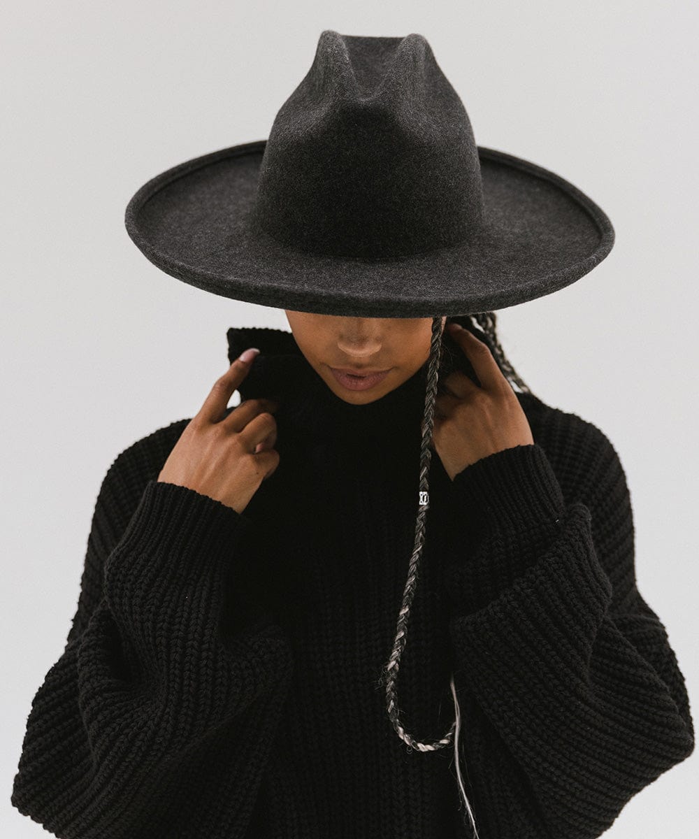 Jillian Pencil Brim Western Hat for Women - Stylish Cowgirl Hat for Rodeo, Country Music Festivals & Outdoor Adventures