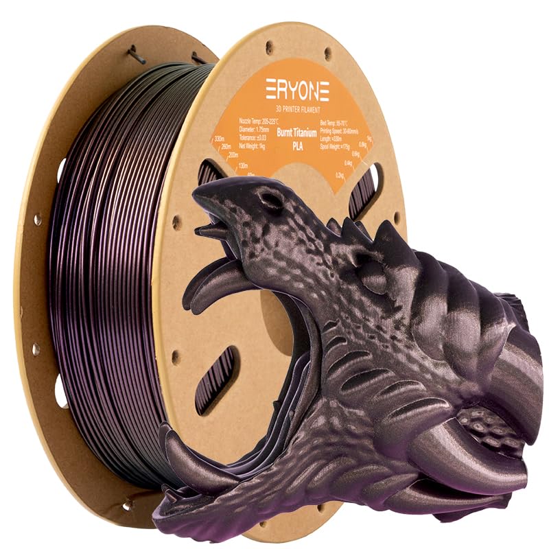 Burnt Titanium Pla-red