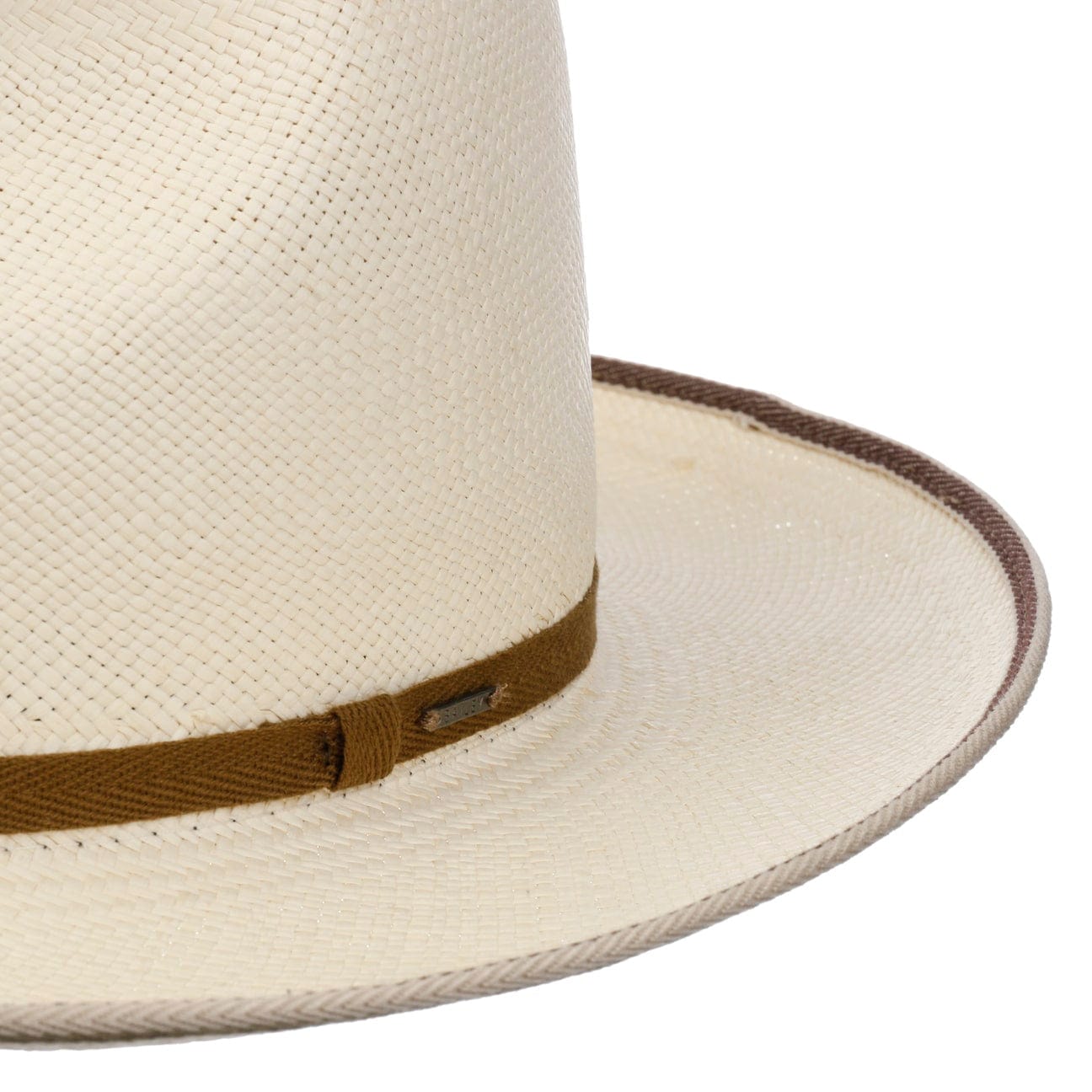 Bailey 1922 Parson Panama Hat for Men - Classic Straw Fedora with Black Band | Perfect for Summer, Beach Vacations & Outdoor Events