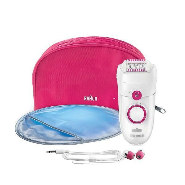 Braun 5187 Silk epil 5 Music Edition Electric Hair Removal Epilator for Women - Painless Hair Remover for Legs, Arms, Underarms & Bikini Line - Cordless Wet & Dry Use for Shower or Home Spa