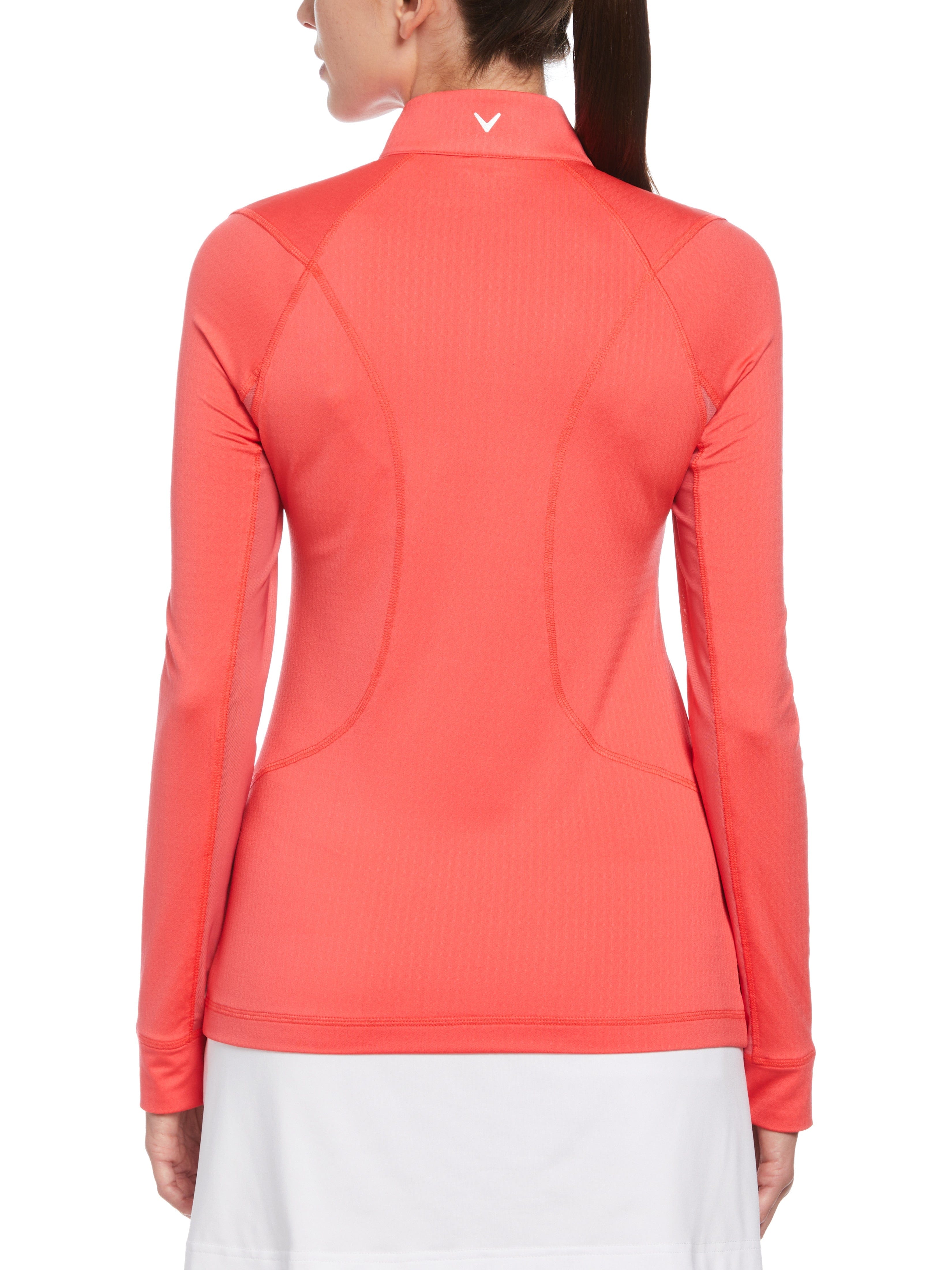 Women's 1/4 Zip Seamless Long Sleeve Athletic Top - Lightweight Workout Shirt for Running, Yoga & Gym