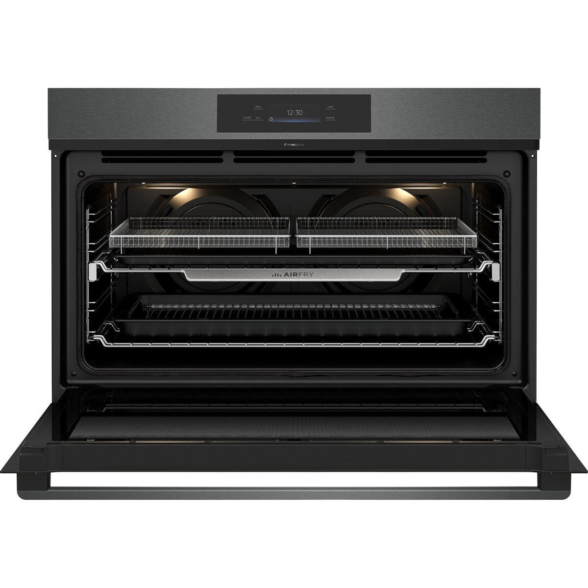 Westinghouse WVEP9917DD 90cm Pyrolytic Oven with SteamBake Function - Dark Stainless Steel | Perfect for Baking, Roasting & Self-Cleaning | Ideal for Home Kitchens & Professional Chefs