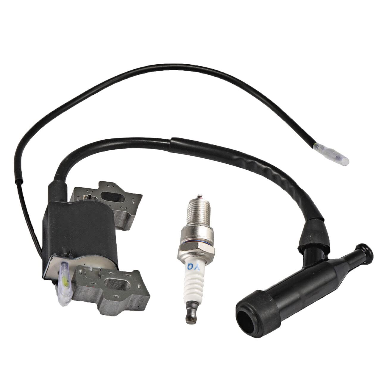 Replacement Ignition Coil & Spark Plug Kit for Harbor Freight Predator 4375 4000W Gas Generator - Compatible with 4000 Watt Portable Generators for Home Backup Power & Outdoor Camping