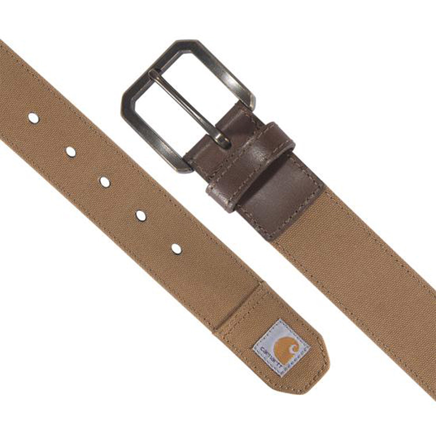 Carhartt Men's Heavy Duty Canvas Duck Belt - Durable Work Belt for Construction, Farming & Outdoor Activities