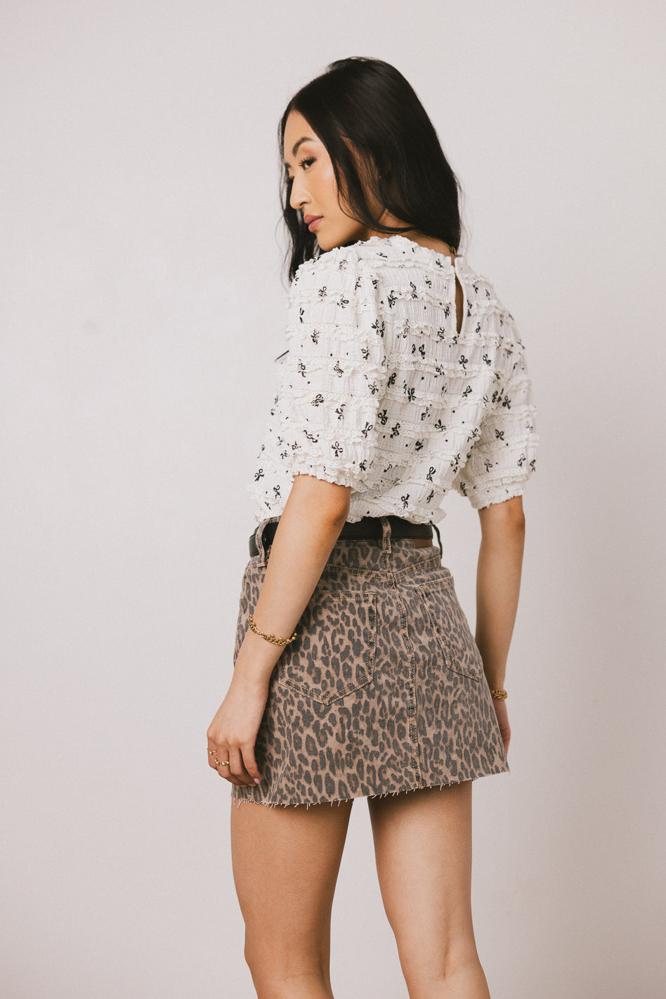 Kira Lace Blouse Women's Elegant Floral Embroidered Tops - Perfect for Office Wear, Date Night & Special Occasions