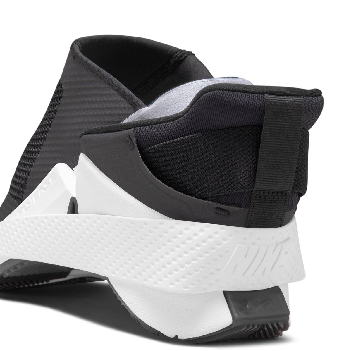 Nike Go Fly Ease Slip-On Sneakers - Black & White Colorway | Comfortable Hands-Free Shoes for Travel, Gym & Everyday Wear