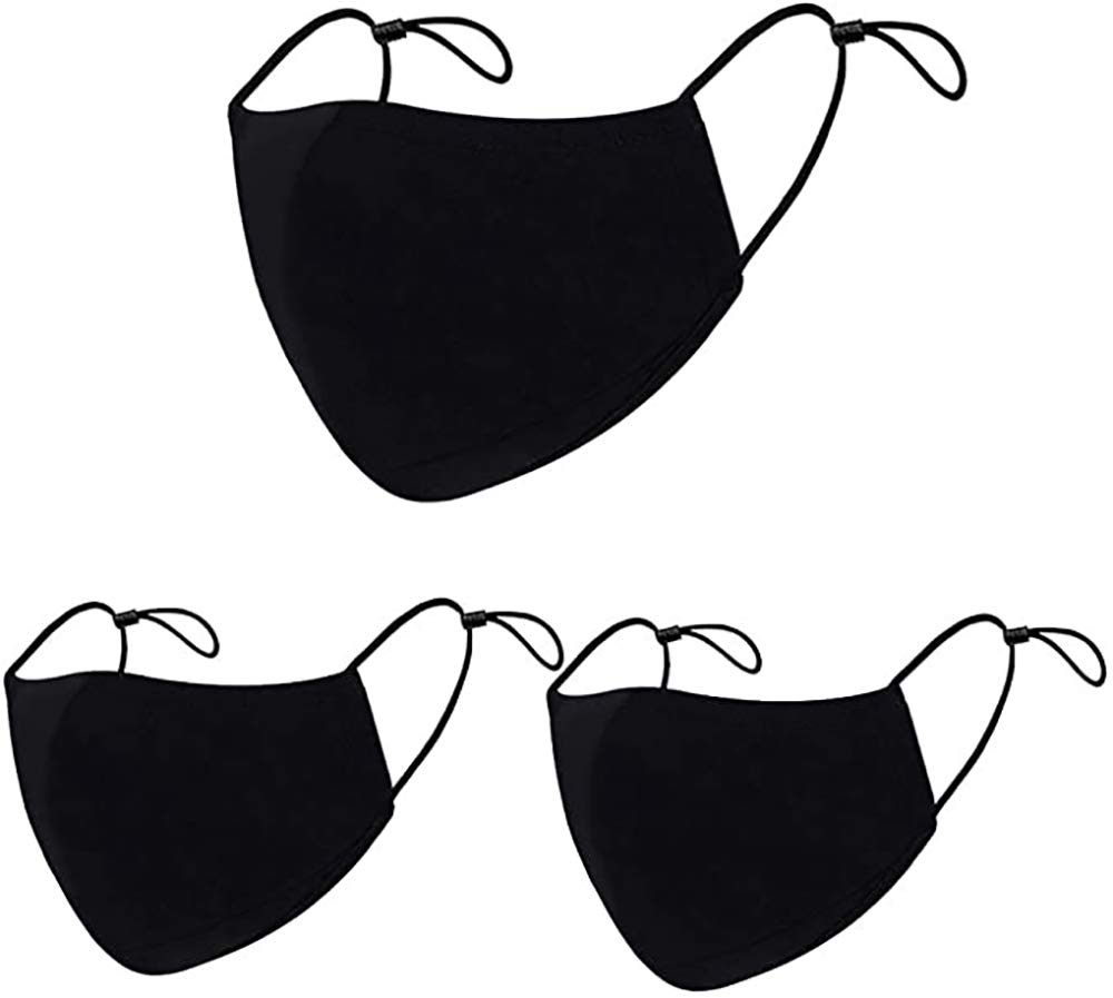 Organic Cotton Reusable Face Mask - Soft, Breathable & Protective Unisex Face Cover for Teens, Men & Women | Made in USA | Perfect for Daily Commute, Travel & Outdoor Activities